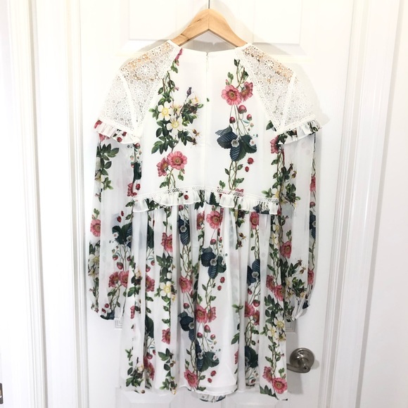 SOLD Ted Baker London Maryam Oracle Floral Dress - Picture 8 of 8